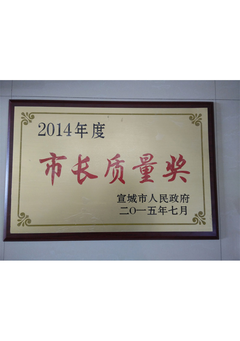 市长质量奖